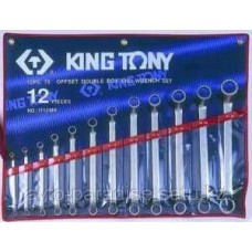 Набор ключей накидных KT-1712MR: 6-23мм 12пр. KING TONY 