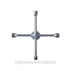 14244 Ключ-крест баллонный, 17 х 19 х 21 х 22 мм, усиленный, толщина 16 мм MATRIX PROFESSIONAL