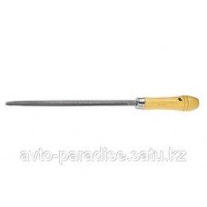 15923 Напильник, 150 мм, квадратный, деревянная ручка СИБРТЕХ