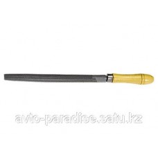 16326 Напильник, 200 мм, полукруглый, деревянная ручка СИБРТЕХ