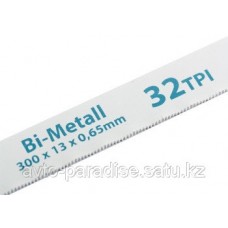 77728 Полотна для ножовки по металлу, 300 мм, 32TPI, BiM, 2 шт. GROSS