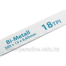 77730 Полотна для ножовки по металлу, 300 мм, 18TPI, BIM, 2 шт. GROSS
