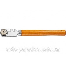 Стеклорез 6-роликовый с деревянной ручкой SPARTA