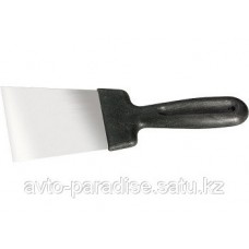 Шпательная лопатка из нержавеющей стали, 40 мм, пластмассовая ручка СИБРТЕХ/Р