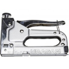 Пистолет скобозабивной металлический пружинный Uragan 31531 (тип 53, 4-14мм) 