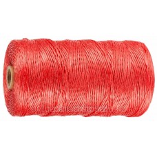 Шпагат ЗУБР многоцелевой полипропиленовый, красный, 1200текс, 110м 