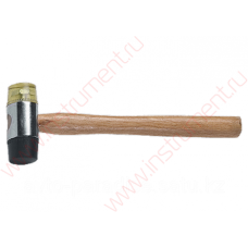 Молоток рихтовочный, бойки 35 мм, комбинированная головка, деревянная ручка// SPARTA