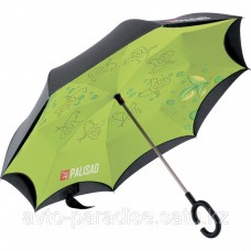 Зонт-трость обратного сложения, эргономичная рукоятка с покрытием Soft Touch PALISAD 1