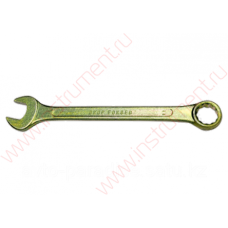 Ключ комбинированный, 13 мм, желтый цинк// СИБРТЕХ