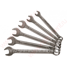 Набор ключей комбинированных, 6 - 17 мм, хромированные, 6 шт.// SPARTA